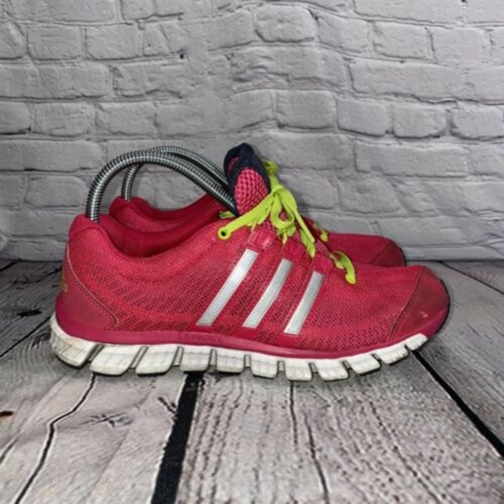 Adidas Liquid Ride G98257 Running Shoes Berry/Lime Women's Size 7.5 Sneakers